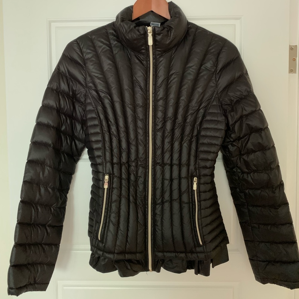 Calvin Klein women’s black packable down jacket